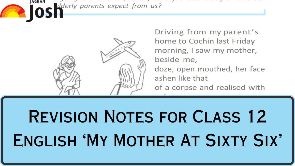 Download PDF for CBSE Class 12 Chapter 1 My Mother At Sixty Six