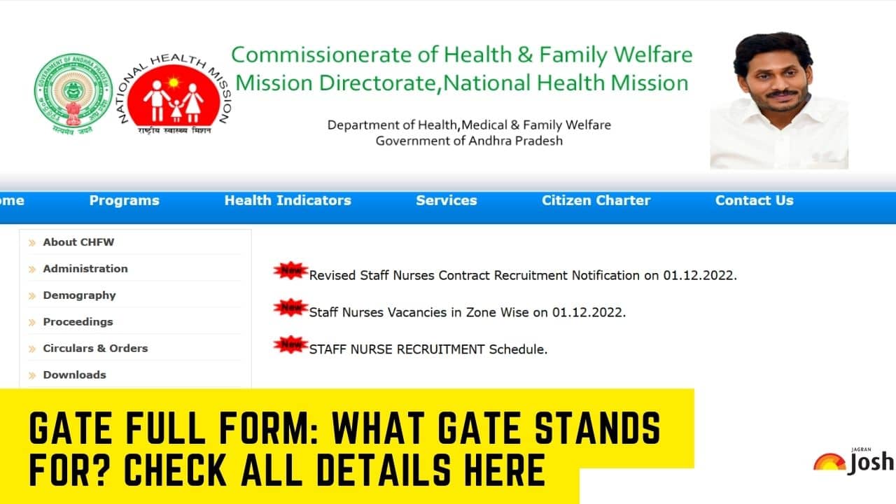 CFW AP Staff Nurse Recruitment 2023: Apply For 434 Posts Online