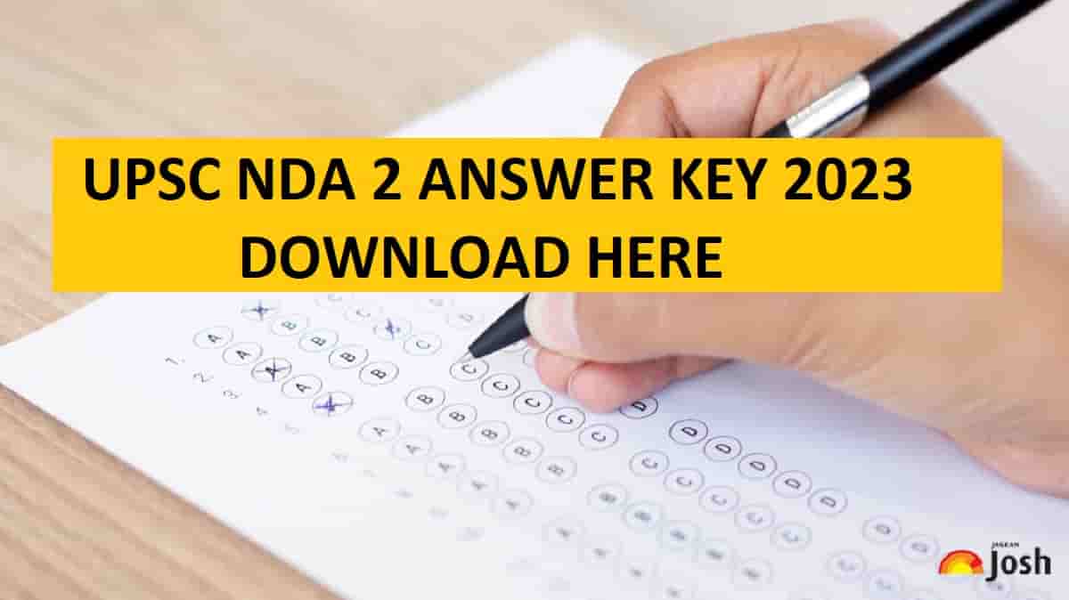 : Get all the details of NDA 2 Answer Key 2023 here