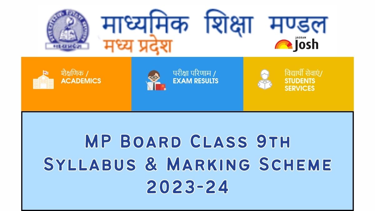  Get here detailed MP Board MPBSE Class 9th Syllabus and Marking Scheme 2023-24