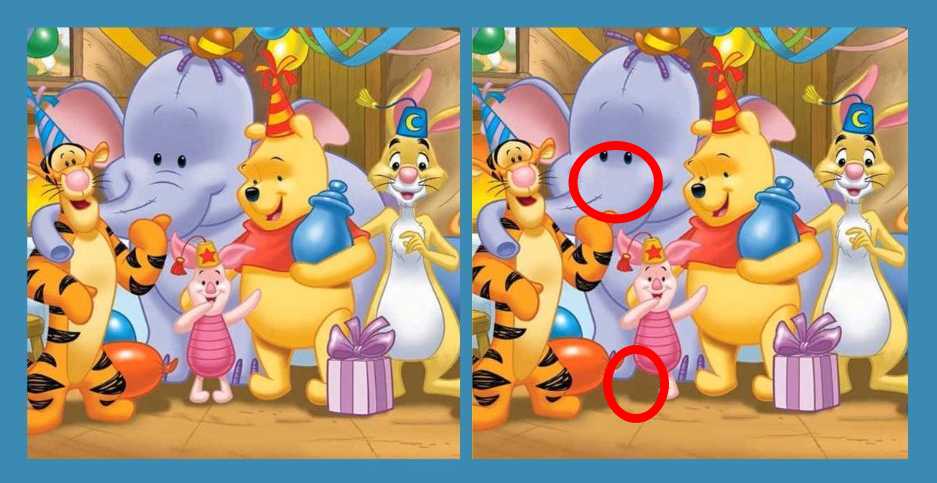 spot 2 differences solved