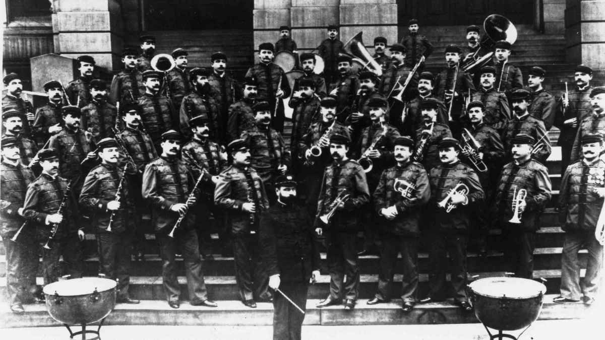 John Philip Sousa Sousa and his newly formed civilian band, 1893