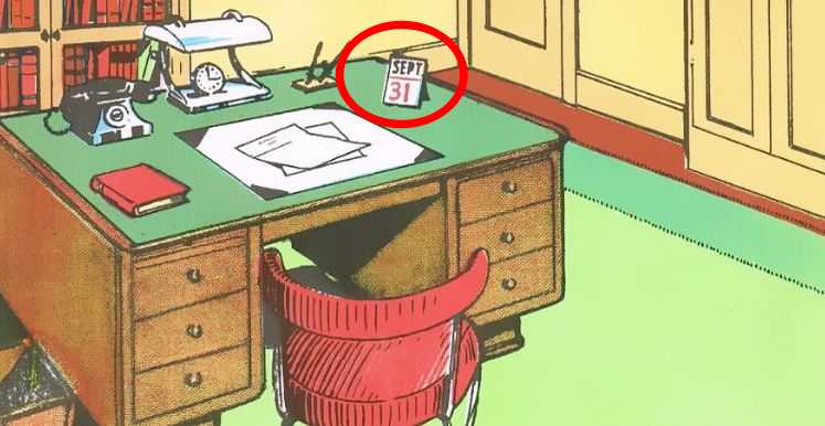find the mistake desk picture solved