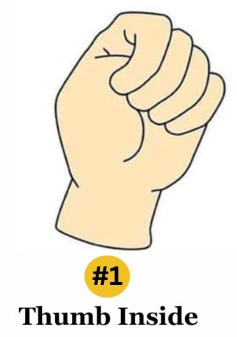 thumb-inside-fist-clenching-personality-traits