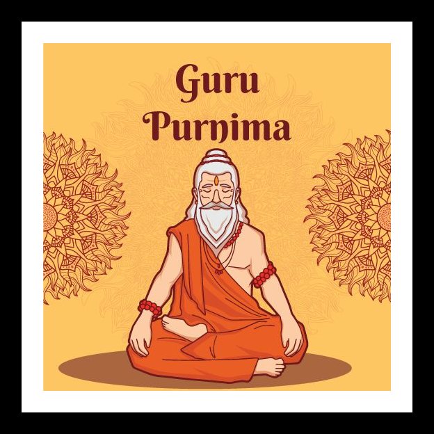 Guru Purnima Vector Art - Celebrate with Elegant Designs