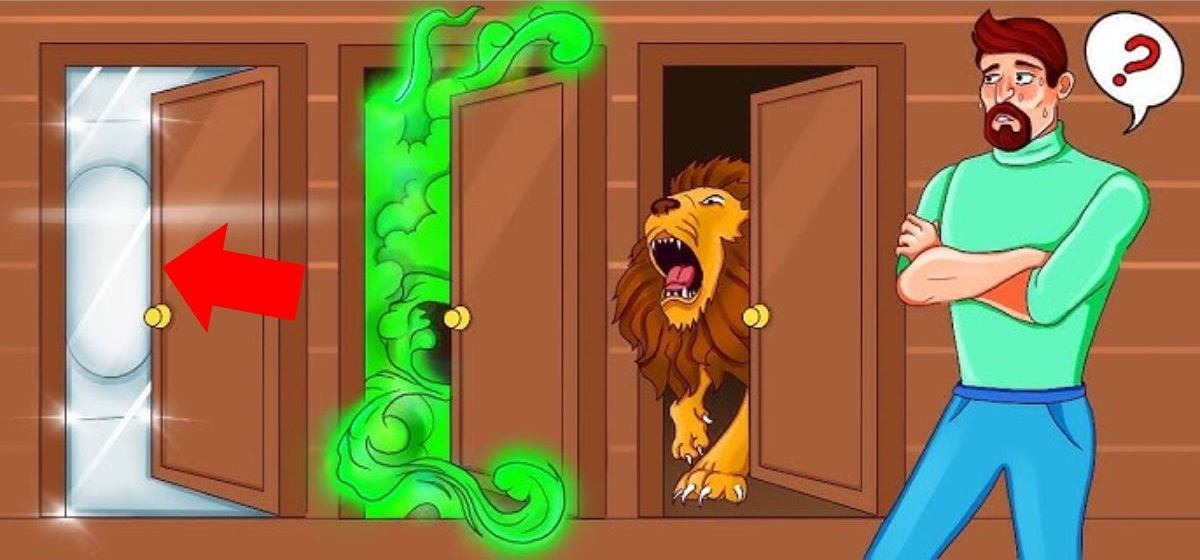 which door is safe brain teaser with answer which-door-is-safe-brain-teaser-answer