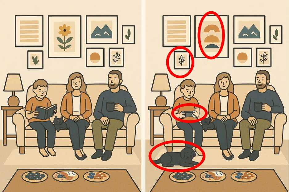 spot the differences solved