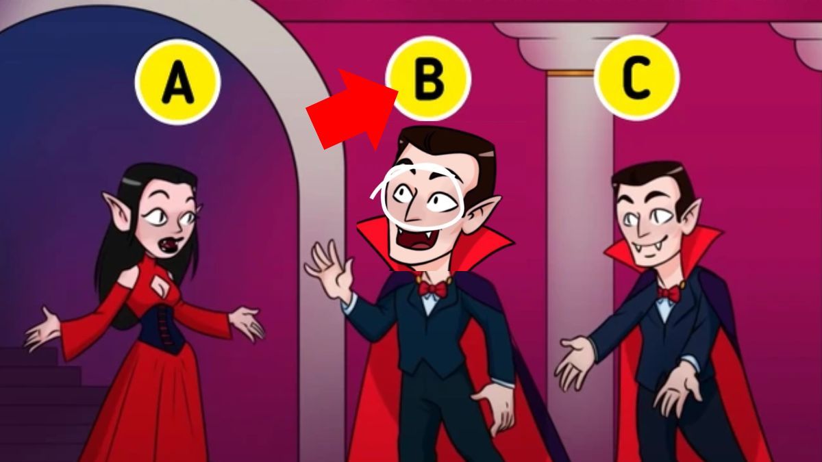 fake vampire brain teaser with answer which-vampire-is-fake-brain-teaser-answer