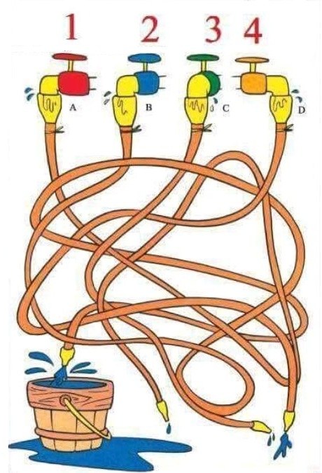 which tap is filling the bucket puzzle iq test which-tap-is-filling-the-bucket-puzzle