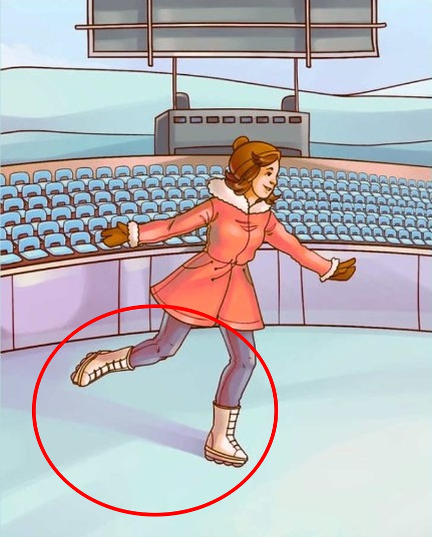 find the mistake skating solved