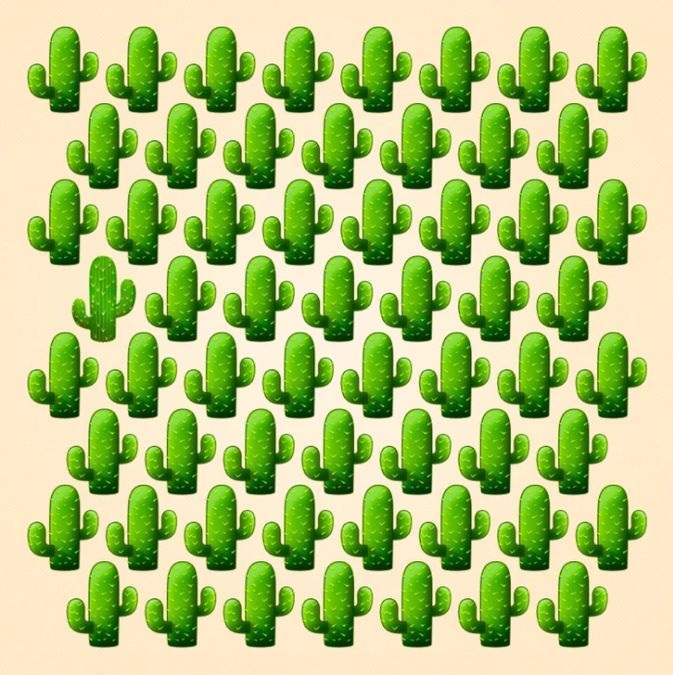 find-different-cactus-picture-puzzle
