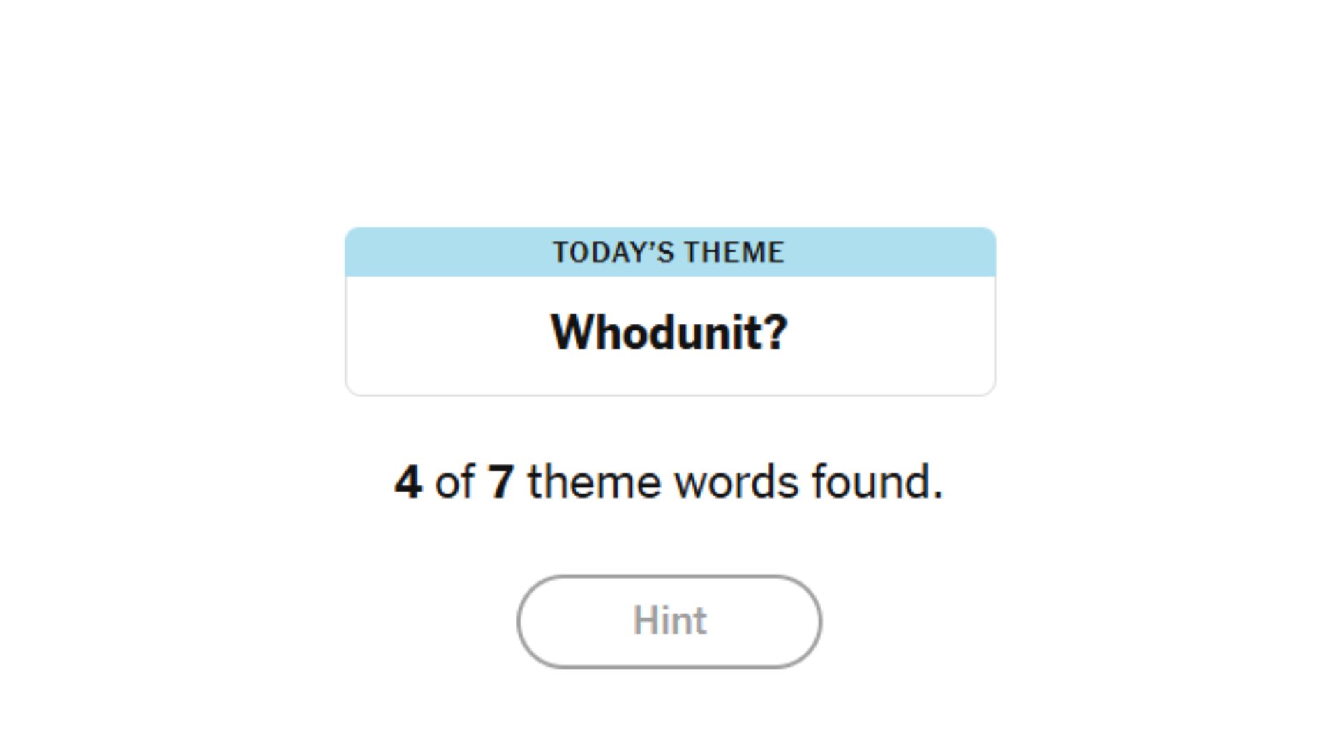 Friday's Theme for NYT Strands