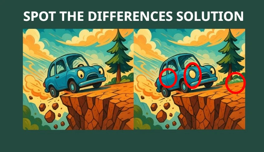 spot the difference solution