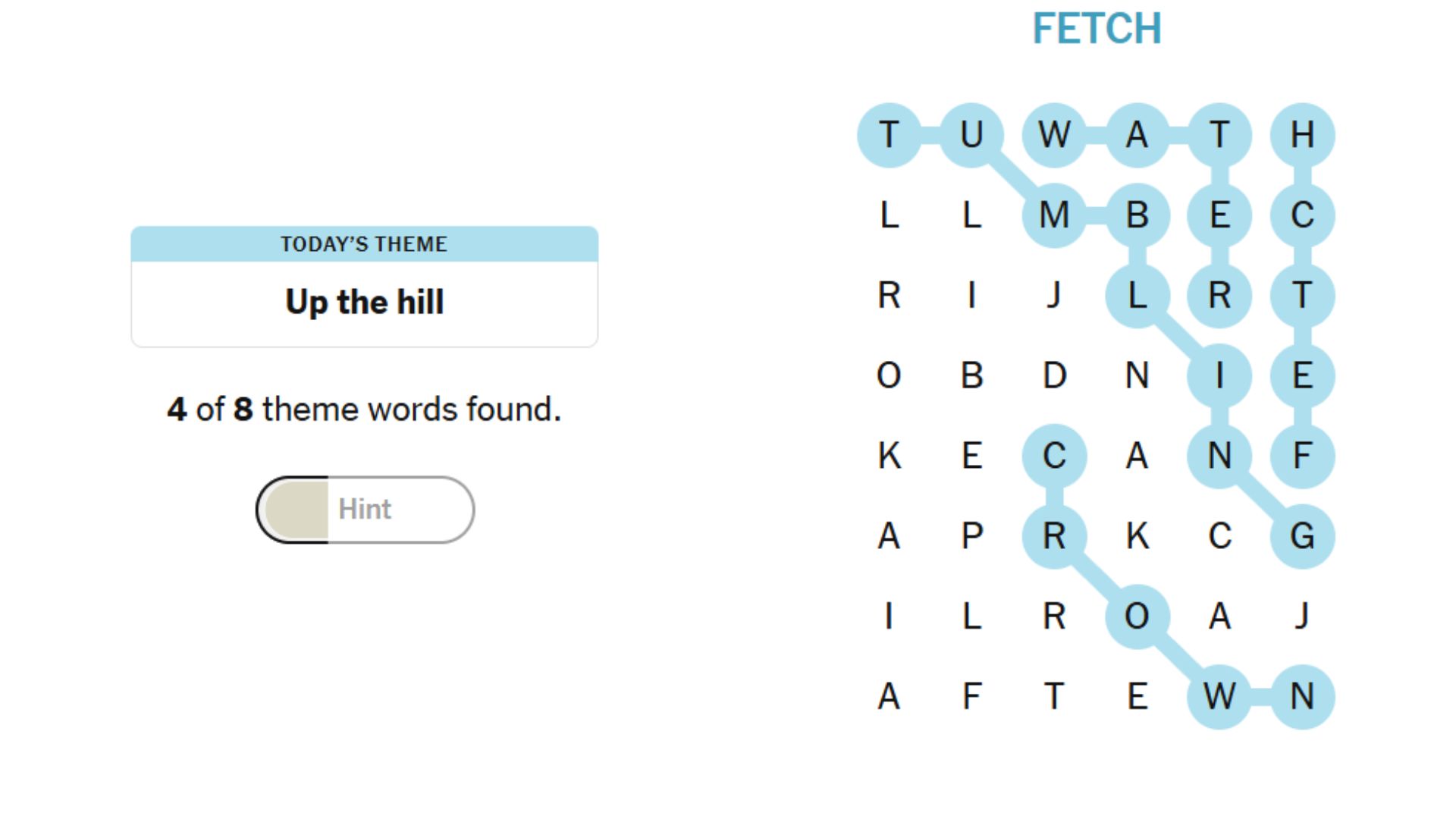 NYT Strands August 31, 2025