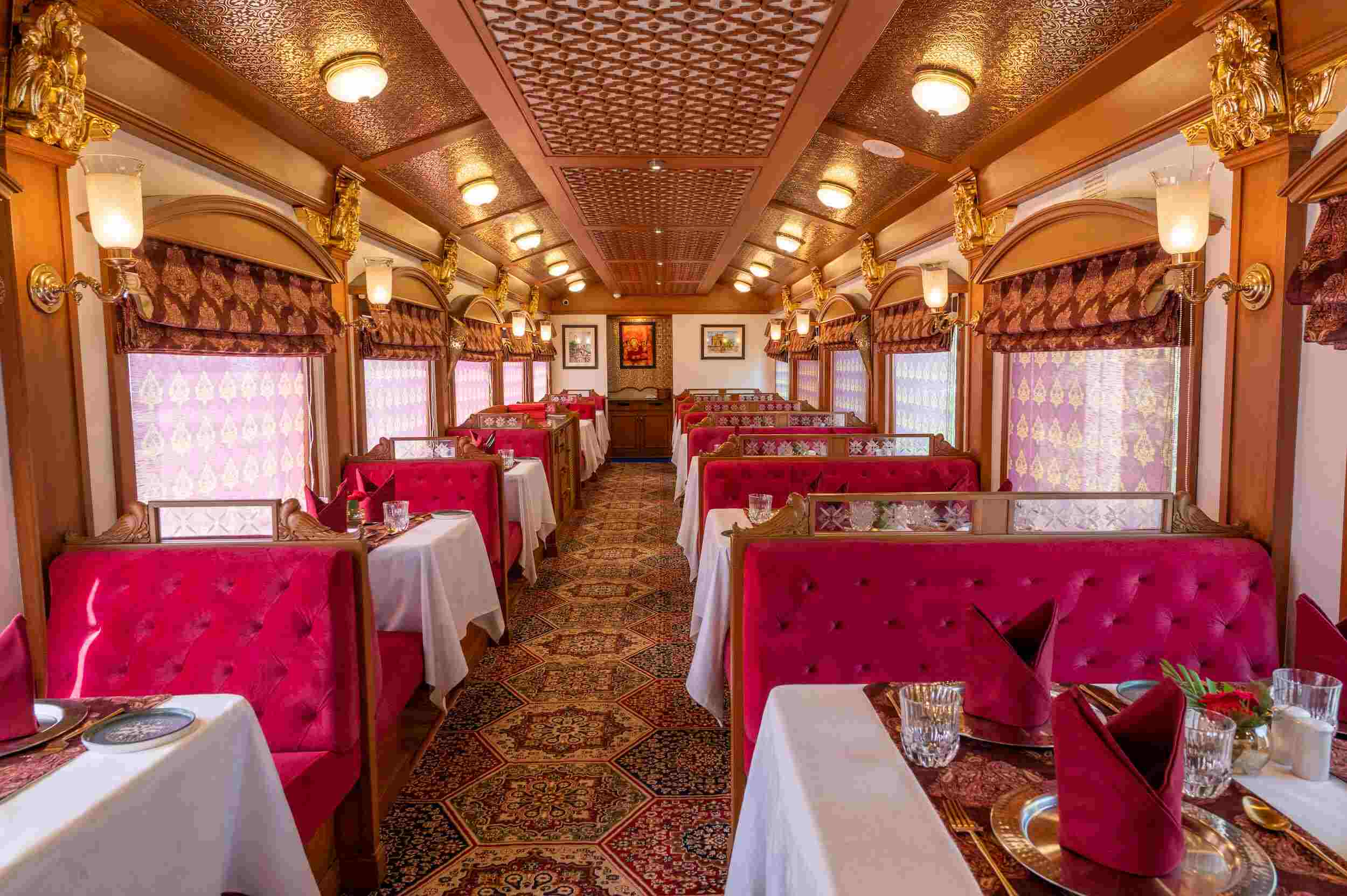 Deccan odyssey Restaurant