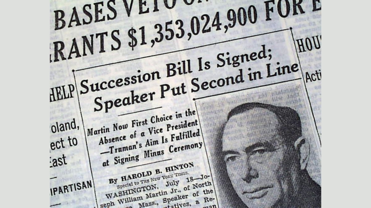 Presidential Succession Act of 1947