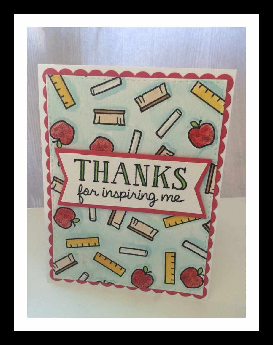 Lawn fawn- a good apple