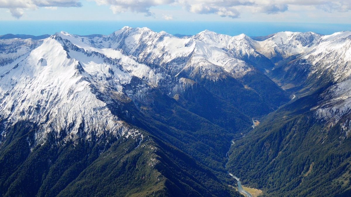 Southern Alps maountain range