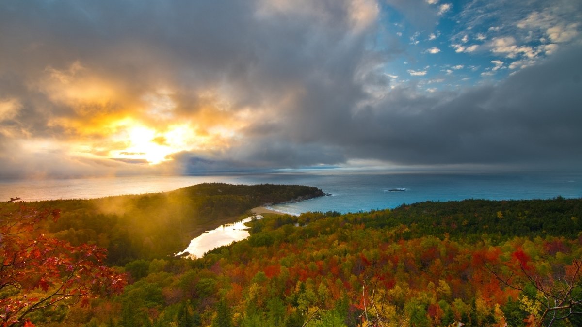 Acadia National Park - Best Place to see fall colors in USA