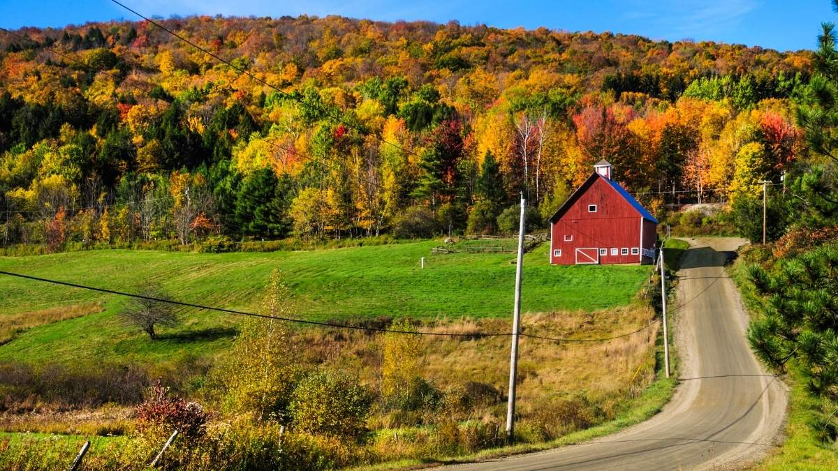 Stowe - Best Place to see fall colors in USA