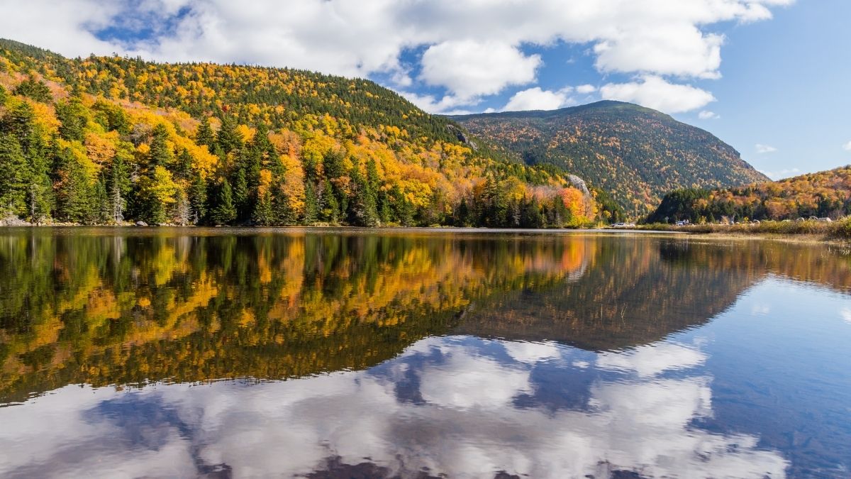 White Mountains New Hampshire - Best Place to see fall colors in USA