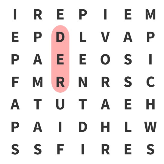 find word solved