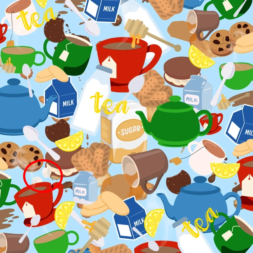 Find sugar cubes solved