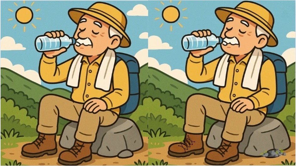 find differences old man