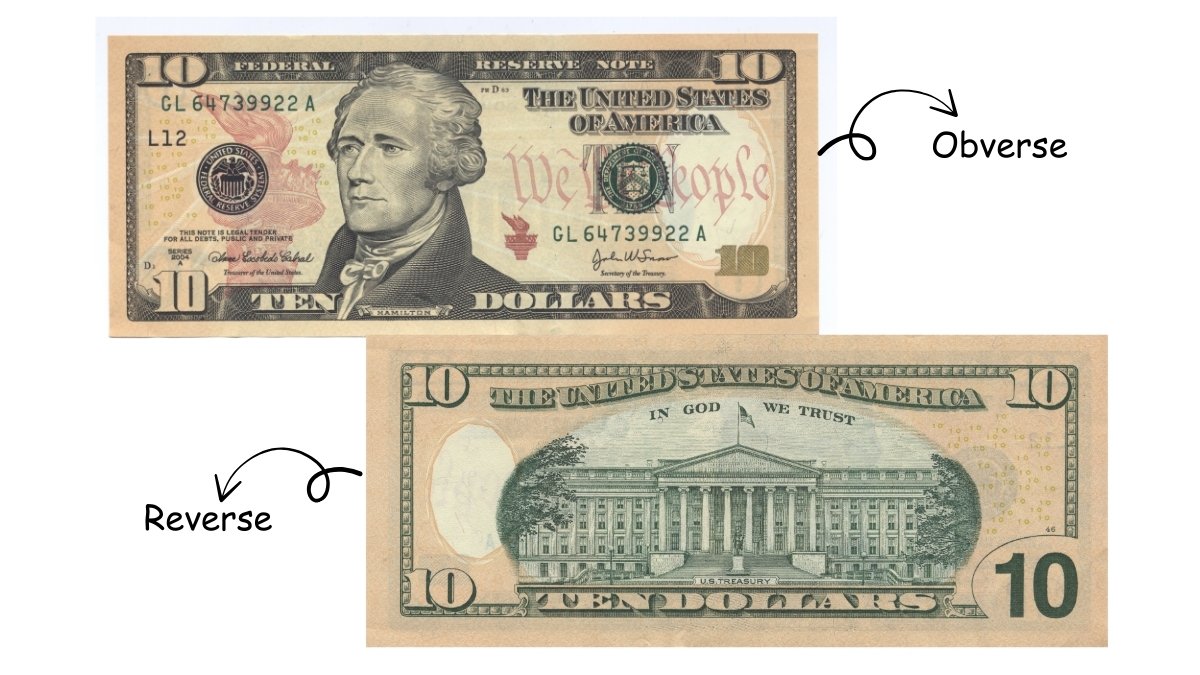 10 dollar bill banknote