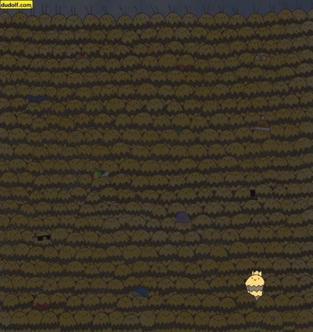 find-hidden-queen-bee-optical-illusion-answer