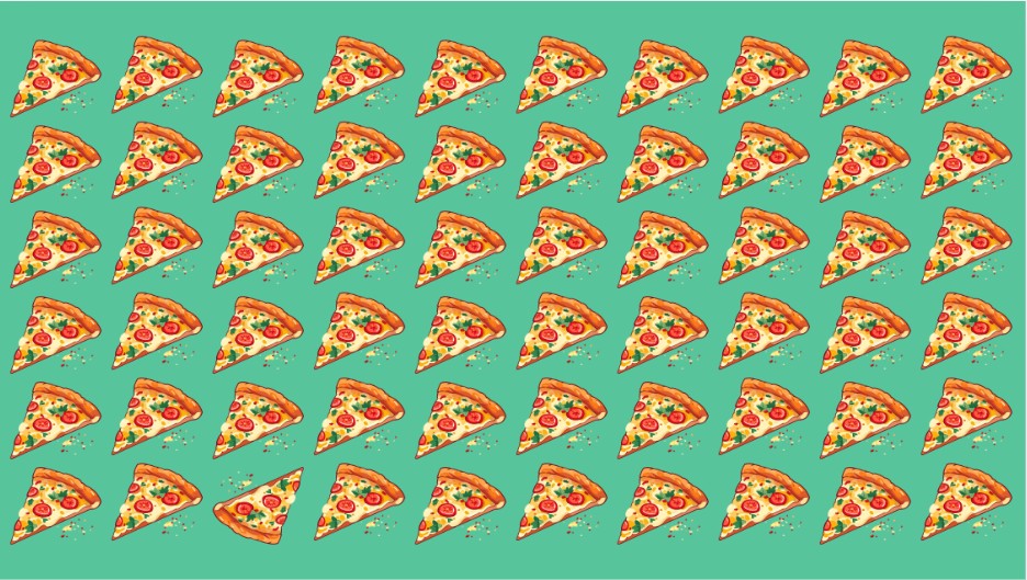 find the odd pizza slice