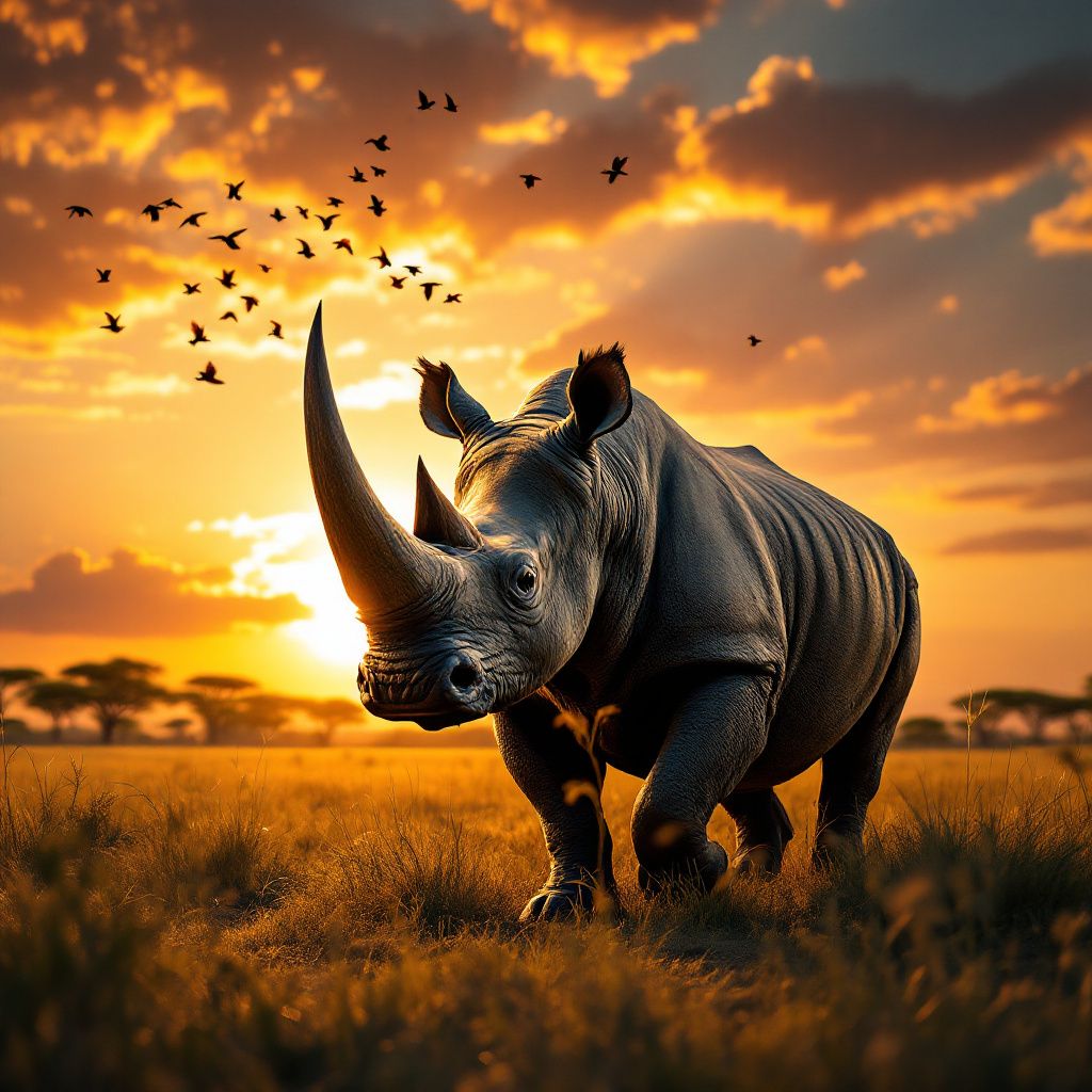 rhino population