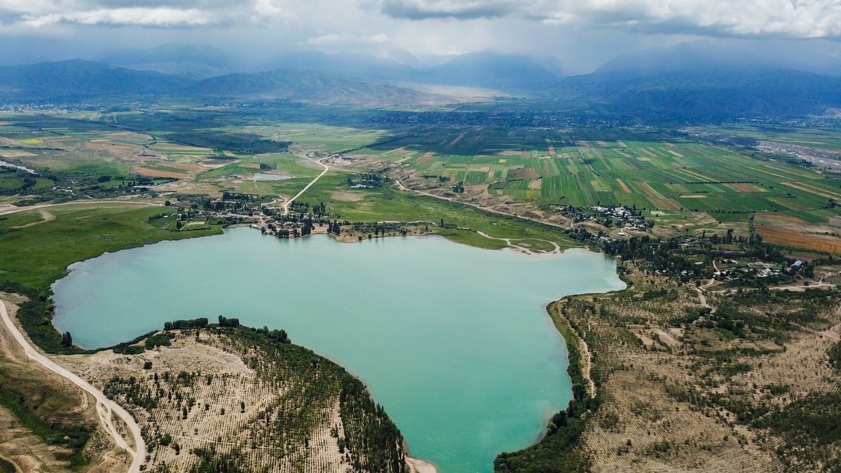 Lake Issyk-Kul Kyrgyzstan deepest lake in the world