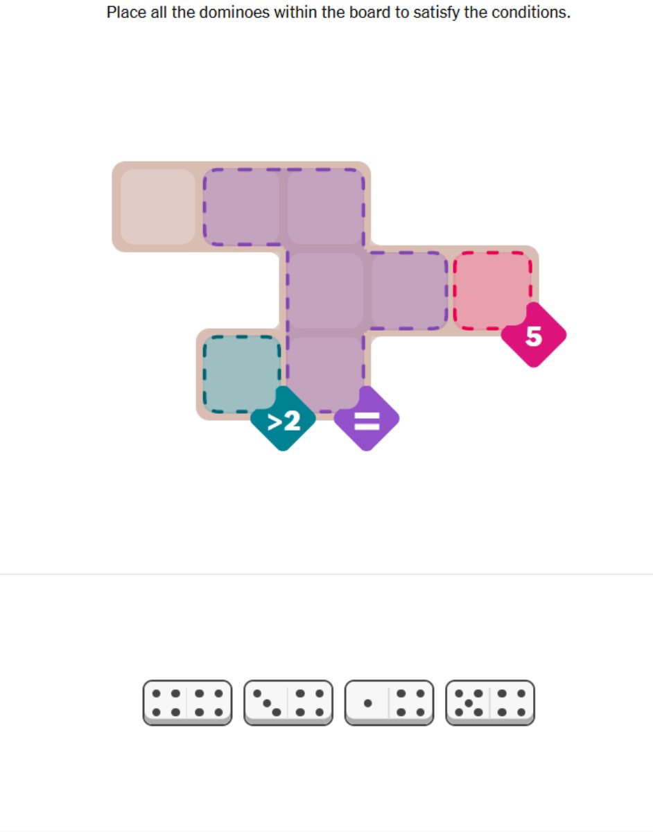 NYT Pips Medium Easy