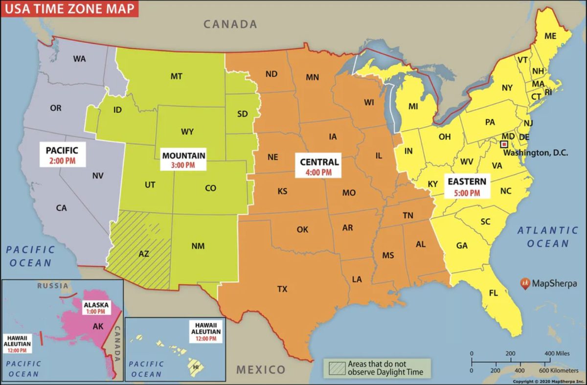 US Timezones (2)
