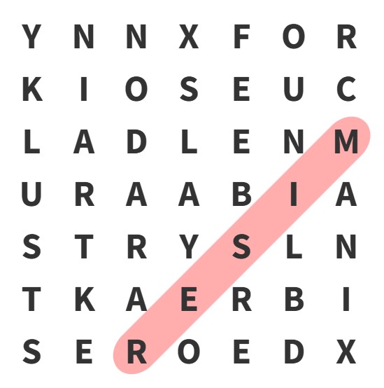 Find the word solution