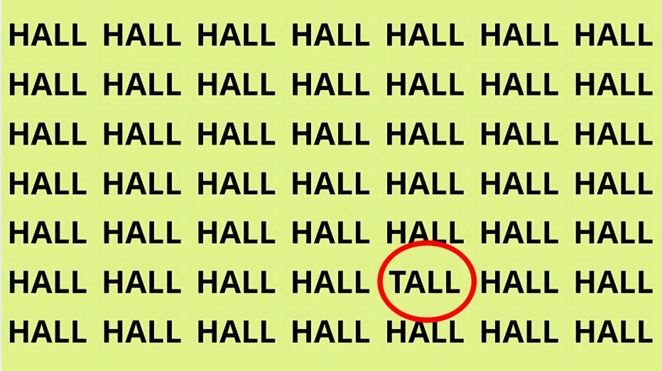 find tall solved
