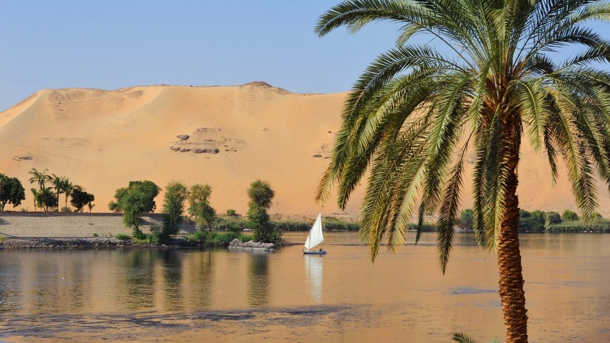 Aswan Egypt Driest place on earth