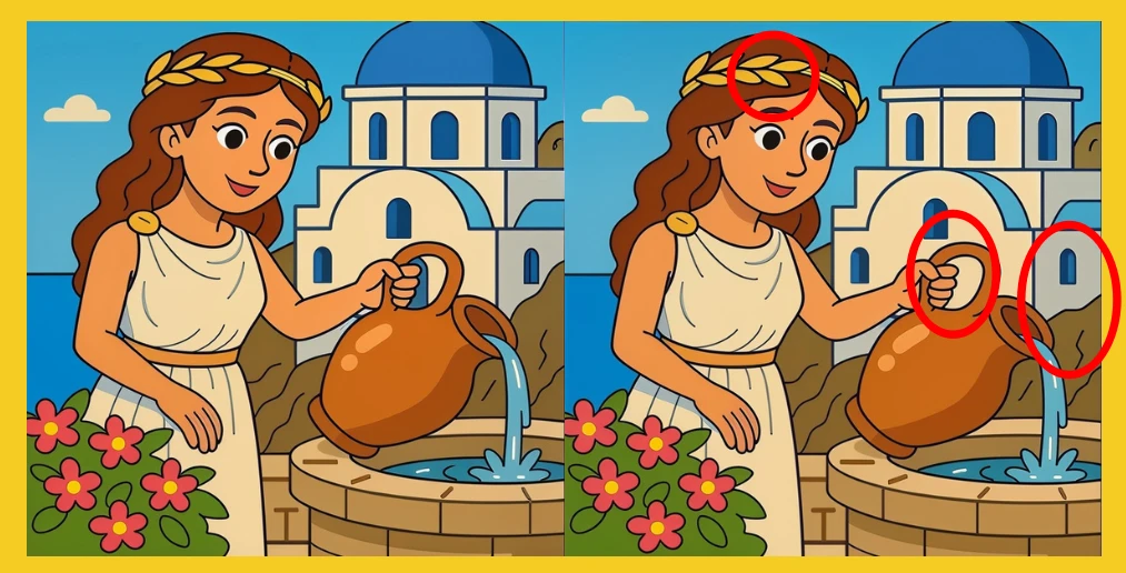 spot 3 differences solved