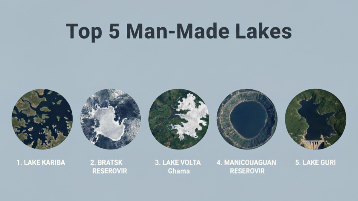 Top 5 Man Made Lakes