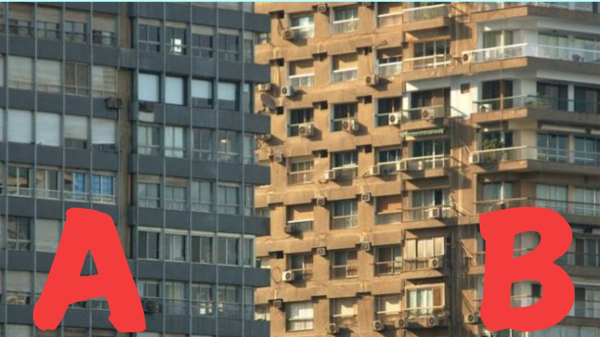 which building is in the front-que