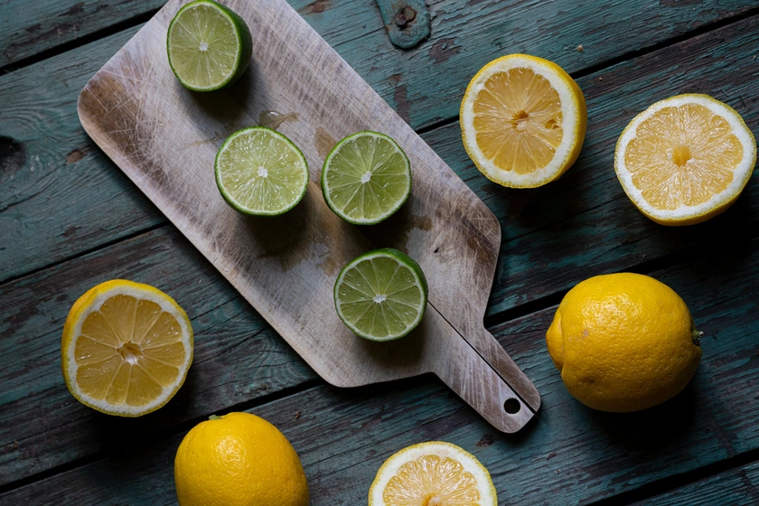 lime and lemon