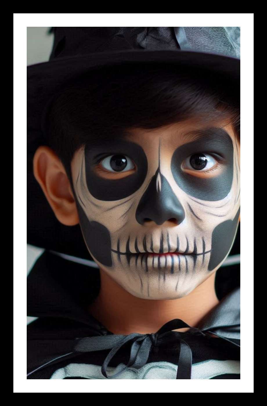 Halloween-Kostüm für Kinder selber machen