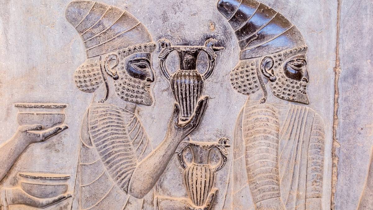 Achaemenid (Persian) Empire featuring monumental architectures.