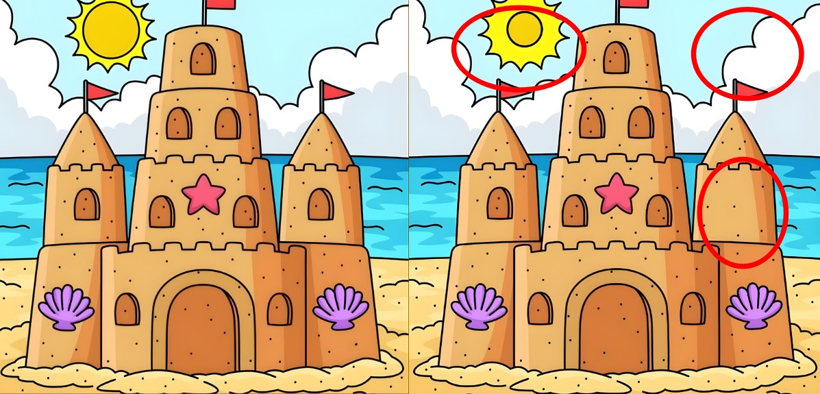 spot 3 differences solution