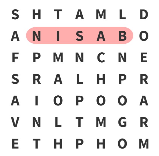 Find word solved