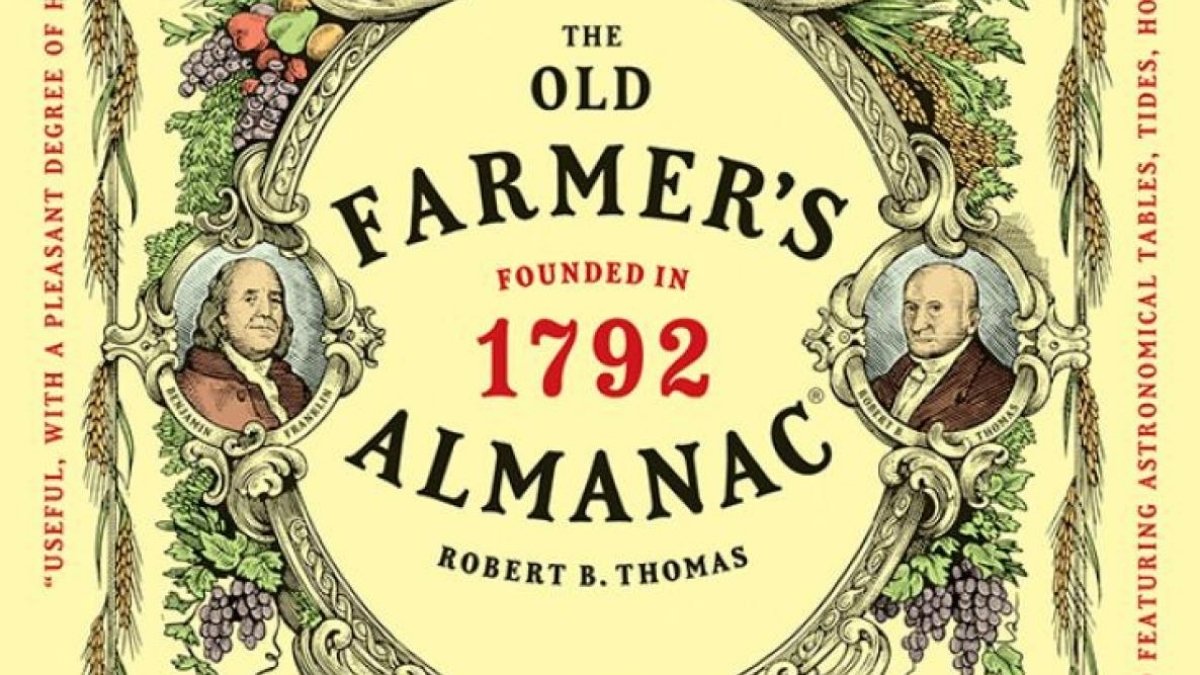 The Old Farmers Almanac was founded in 1792