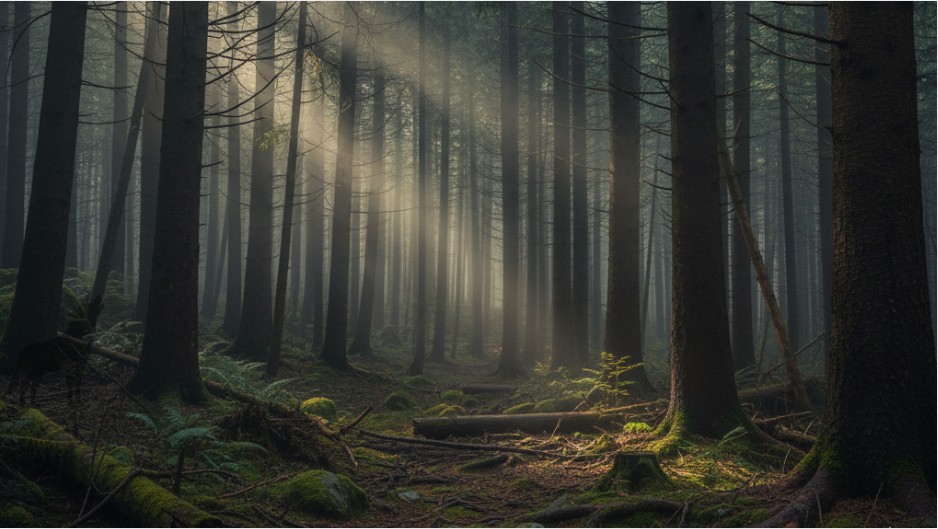 locate the wolf in forest