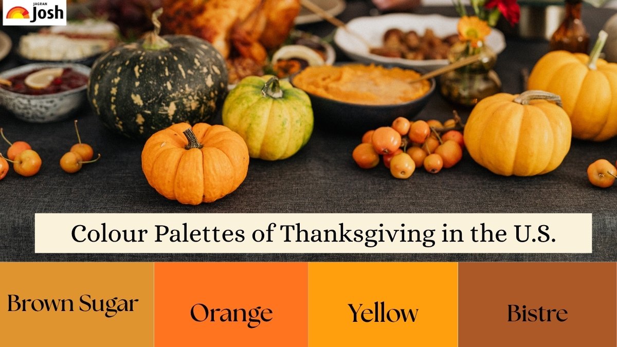 Colour Palettes of Thanksgiving in U.S.
