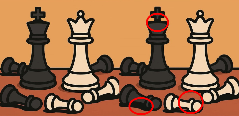 spot 3 differences in 27 seconds